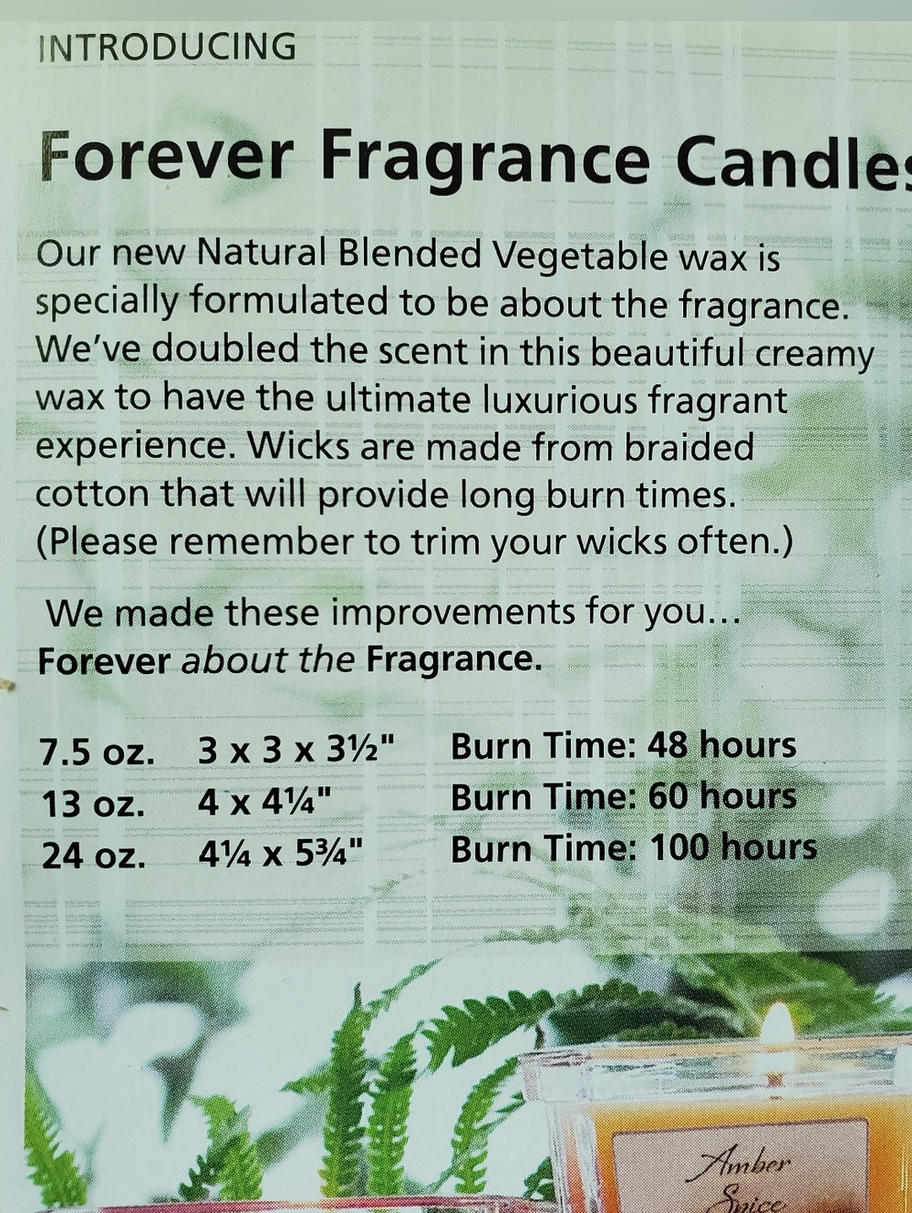 Wild Orchid Candle 13 oz New Celebrating Home Soy wax blend 60 Hours burn time - Picture 7 of 12